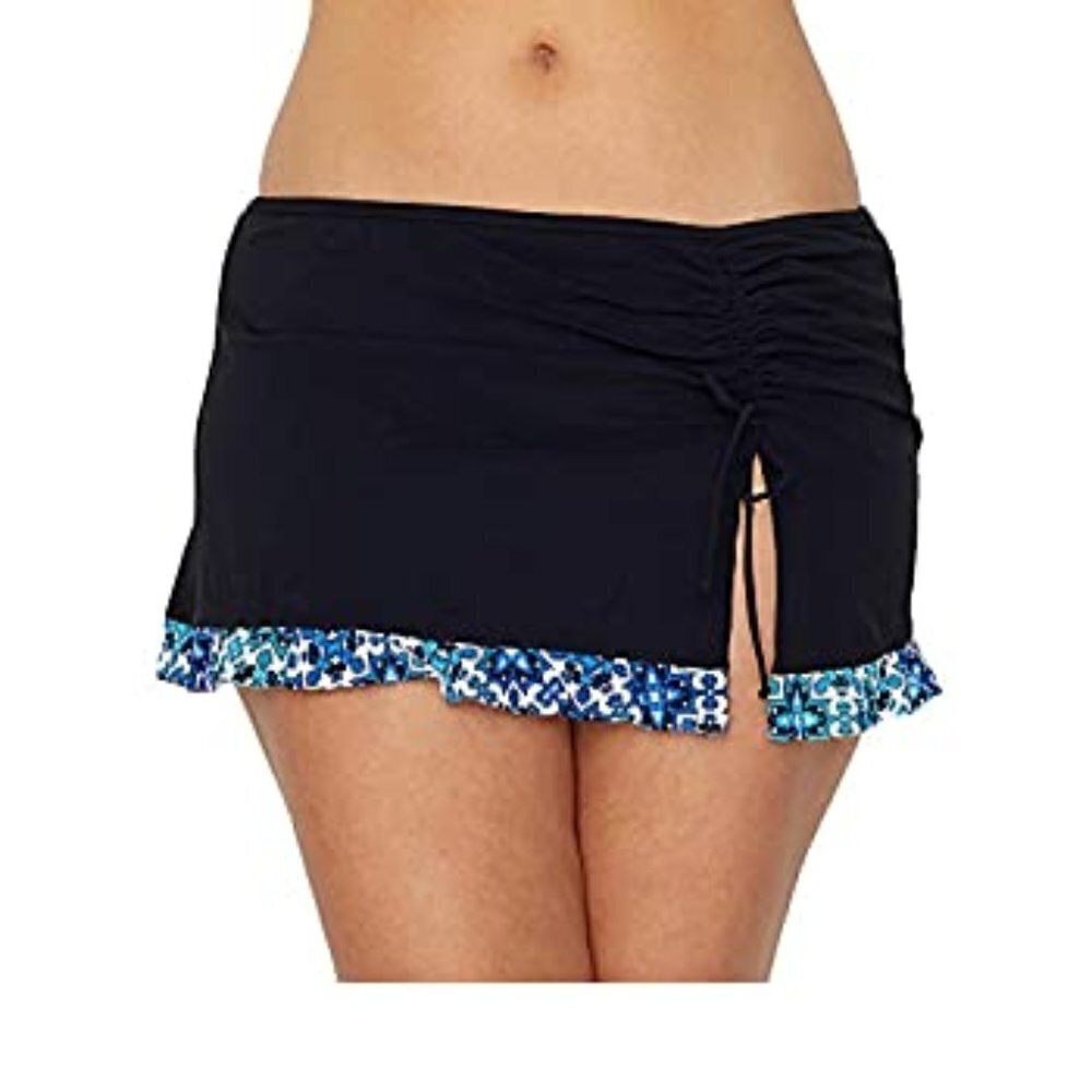 PROFILE BY GOTTEX SKIRTED BIKINI BOTTOM Size 8 NWT
